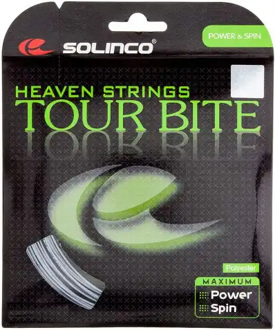 Solinco-Tour Bite Tennis String Silver