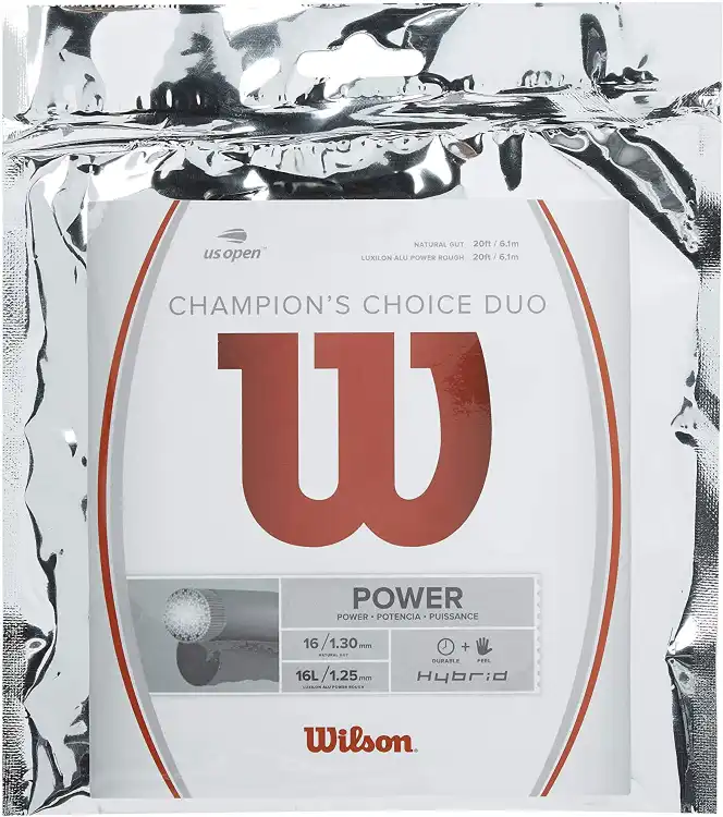 WILSON Sporting Goods Champions Choice Duo Tennis String