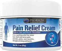 Pain Relief Cream by PurMEDICA 3 Oz Tennis Elbow