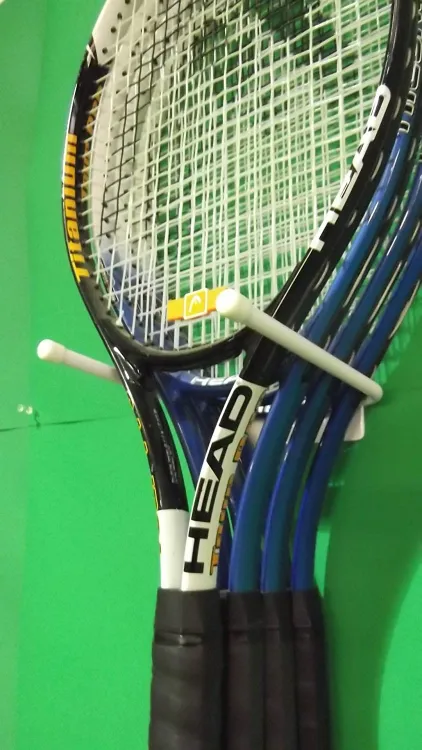 Hang It Up Tennis Racket Wall Hanger
