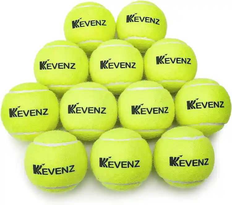 KEVENZ 12-Pack Standard Tennis Balls